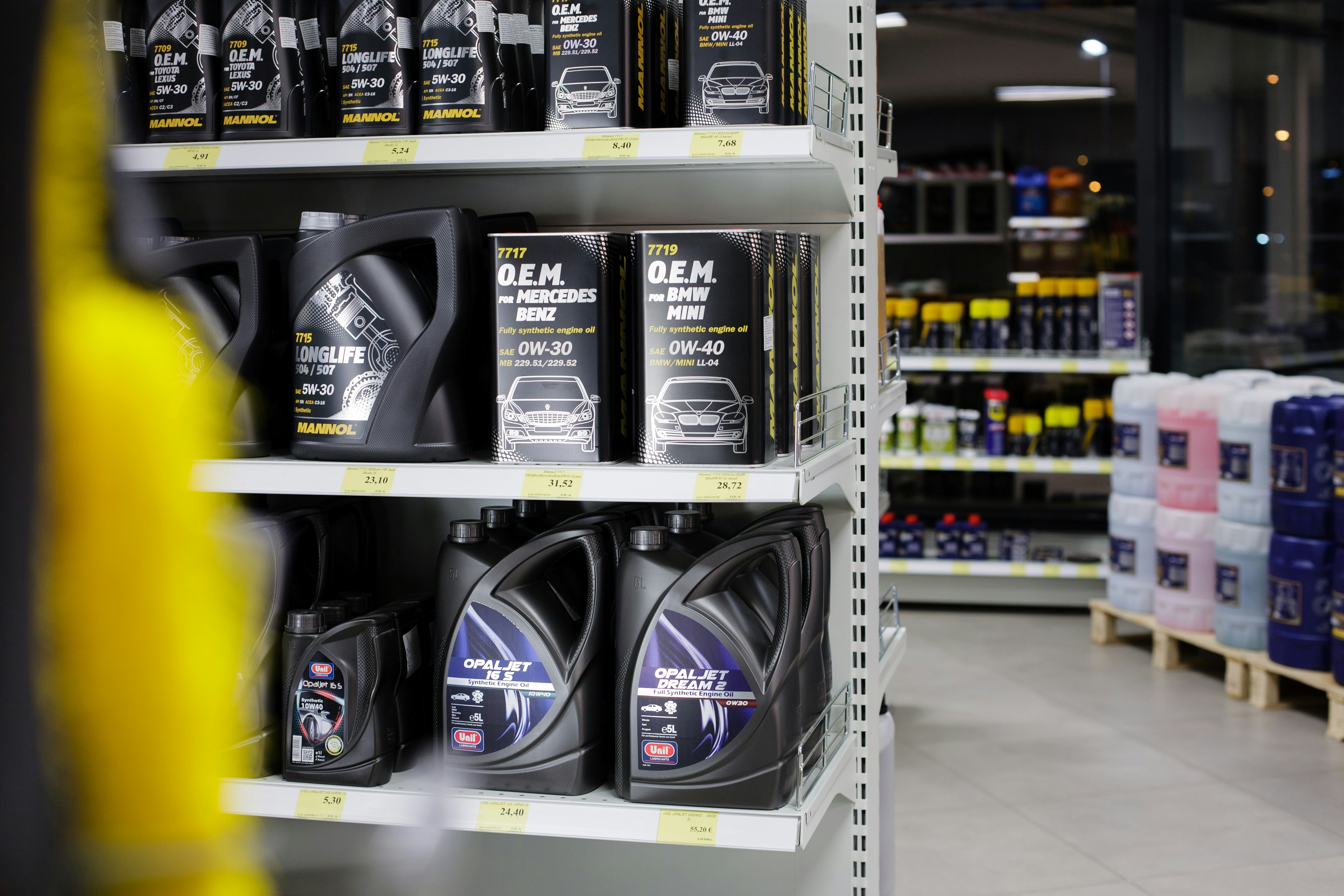 Korean automotive products wholesale range