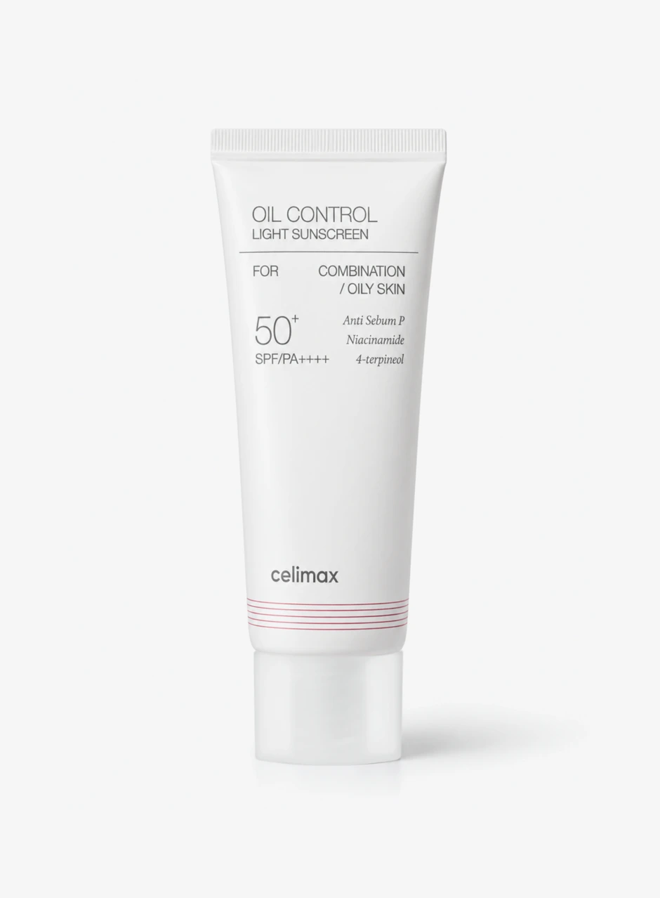 celimax OIL CONTROL LIGHT SUNSCREEN 셀리맥스 오일 컨트롤 라이트 선크림 娴俪美诗控油防晒面霜