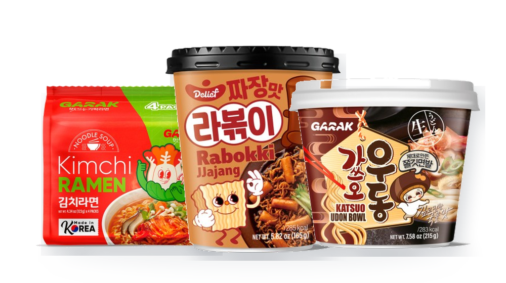 Wholesale Korean ramen and instant noodles