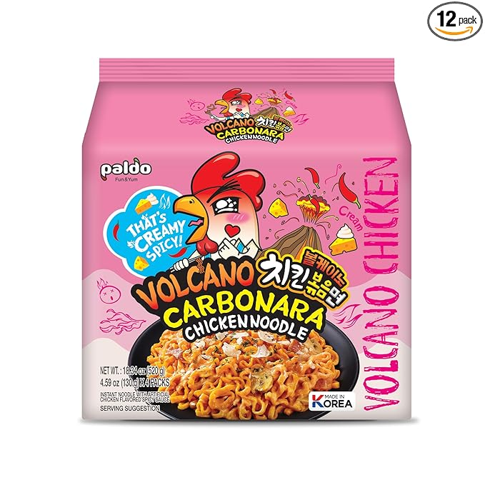 PALDO VOLCANO CARBONARA RANMEN 130g*4