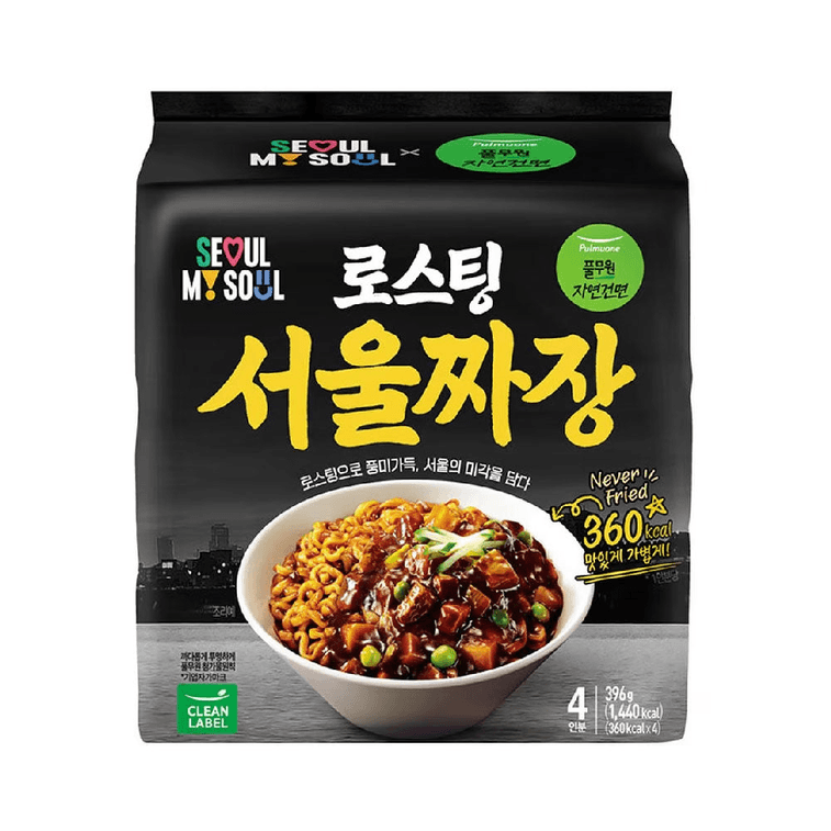 PULMUONE ROASTING SEOUL JJAJANG 99g*4