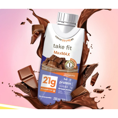 TAKEFIT MAX PROTEIN 24g CHOCOLATE FLAVOR 250ml