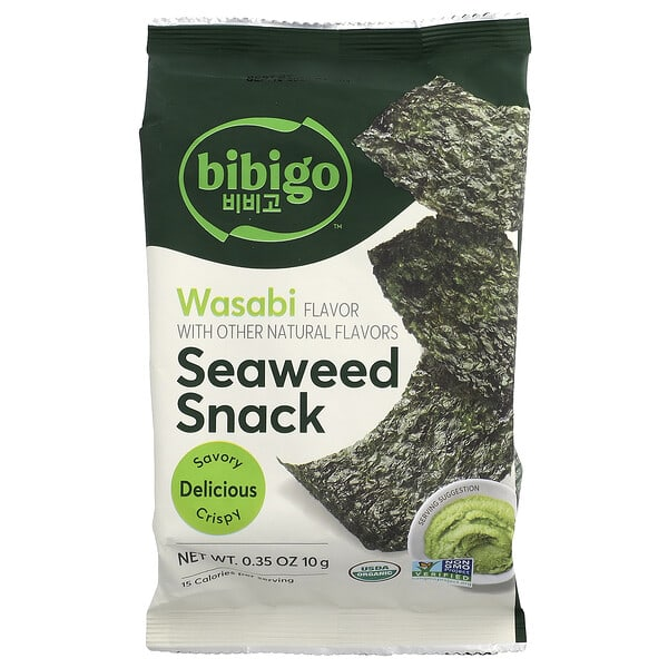 WASABI FLAVORED SEAWEED SHEET 88g (22g*4)