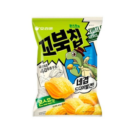 ORION TURTLE CHIP CORN SOUP FLAVOR 80g